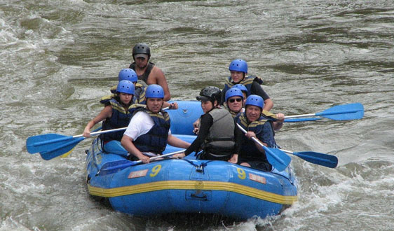 rafting